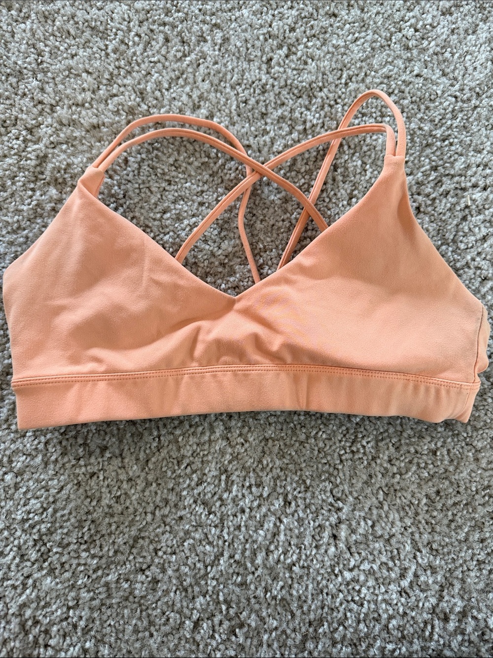 Crop Shop Boutique Strappy Sports Bra